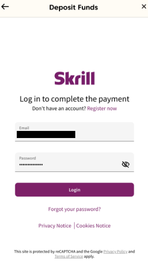 A screenshot of a login form

AI-generated content may be incorrect.