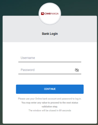 A screenshot of a login screen

AI-generated content may be incorrect.