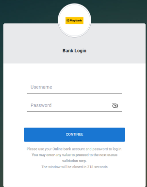 A screenshot of a login screen

AI-generated content may be incorrect.